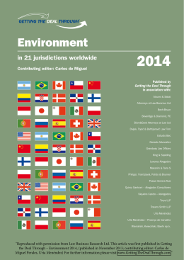 overview of brazilian environmental legislation