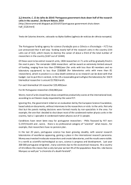 3.2 Amorim, C. (5 de Julho de 2014) `Portuguese government shuts
