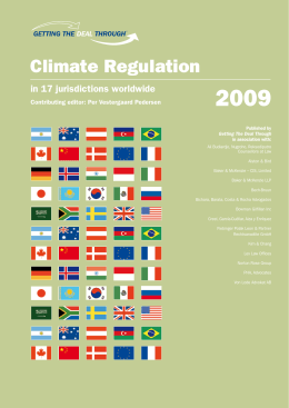 Climate Regulation