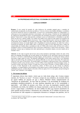 tl 069 da propriedade intelectual à economia do - PUC-SP