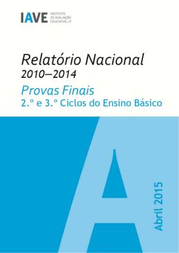 Relatório Nacional: 2010-2014