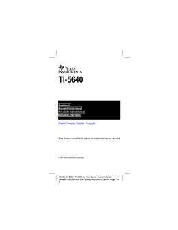 TI-5640 - Texas Instruments