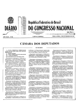 Diário do Congresso Nacional