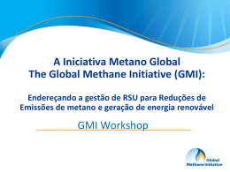 A iniciativa metano global