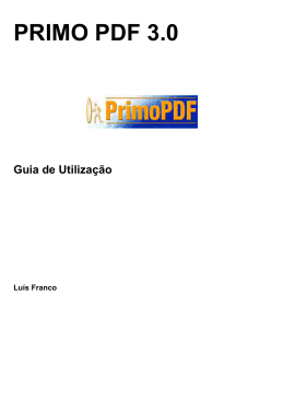 PRIMO PDF 3.0