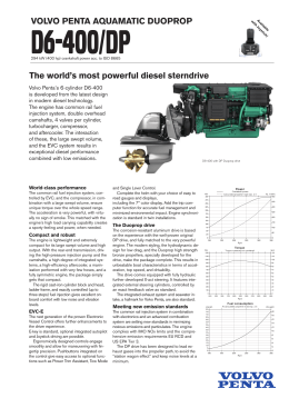 The world`s most powerful diesel sterndrive
