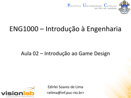 Aula 02 - Introdução ao Game Design