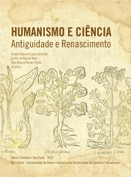 Humanismo e CiênCia - Repositório Institucional da Universidade
