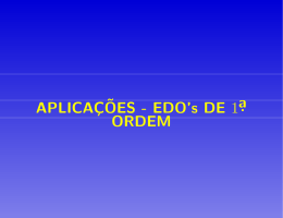 aplicacoes - EDO 1a ordem cópia