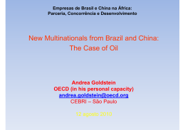 New Multinationals from Brazil and China: The Case of Oil
