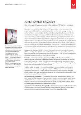 Adobe® Acrobat® X Standard