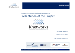 Presentation of the Project