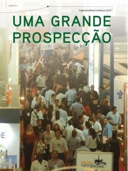 Cobertura Brasil Offshore 2007 eventos - OPTEC