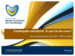 - Congresso Novas Fronteiras em Cardiologia