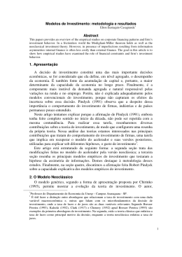Revista Economia Politica Volume 22 nº1