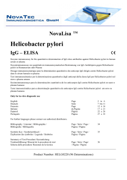 Helicobacter pylori