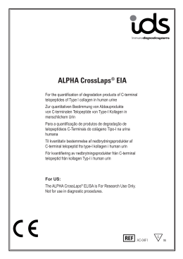 ALPHA CrossLaps® EIA