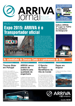 Arriva Jornal - Arriva Portugal
