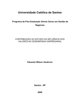 Eduardo Wilson Assencio - Universidade Católica de Santos