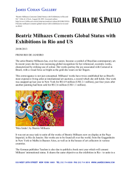 Beatriz Milhazes Cements Global Status with Exhibitions in Rio and