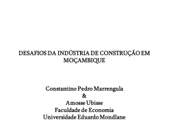 DESAFIOS DA INDUSTRIA DE CONSTRUCAO EM MOCAMBIQUE_0