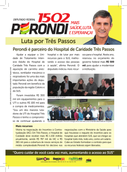jornal-três-passos - Deputado Federal Darcísio Perondi