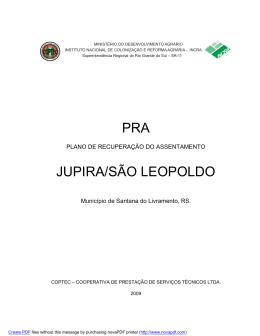 PRA JUPIRA/SÃO LEOPOLDO