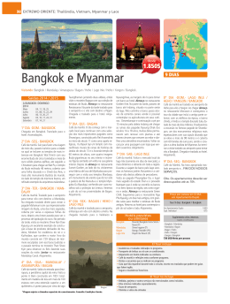 Bangkok e Myanmar