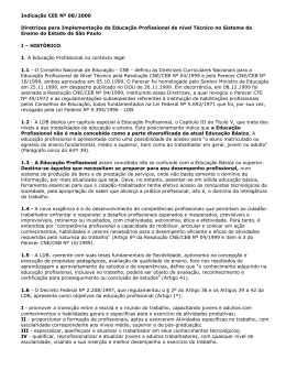 Indicação CEE Nº 08/2000