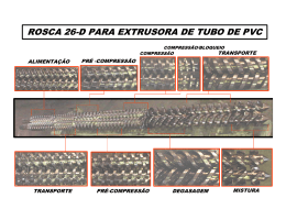 ROSCA 26-D PARA EXTRUSORA DE TUBO DE PVC