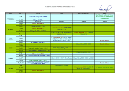 Calendário Hípico 2012 Atualizado na reunião de Coordenação