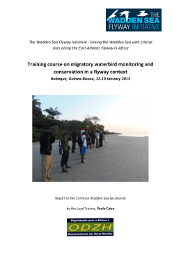 Training course on migratory waterbird monitoring and conservation