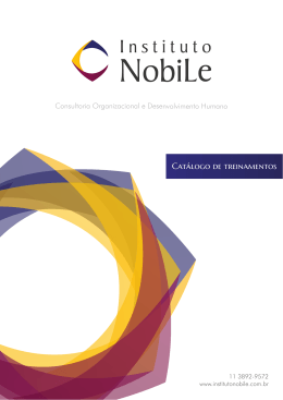 capa cursos - Instituto Nobile