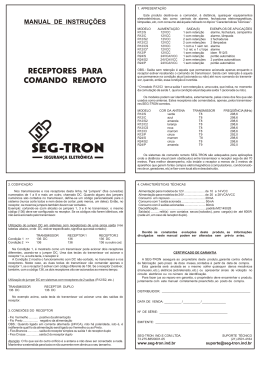manual Receptores 298 - Seg-Tron