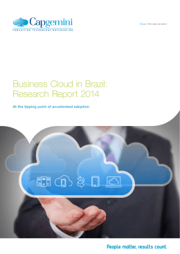 Business Cloud in Brazil: Research Report 2014