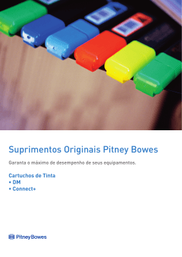Suprimentos Originais Pitney Bowes