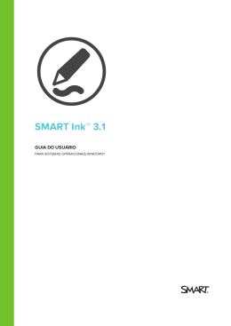Usando o SMART Ink - SMART Technologies