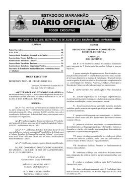 diário oficial - legisla - Governo do Estado do Maranhão