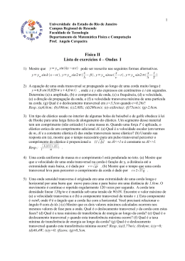 Lista 4 - Física II