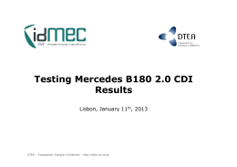 Road Tests IST – Mercedes B180 2 0 CDI