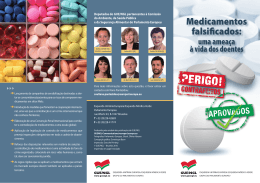 Medicamentos falsificados: