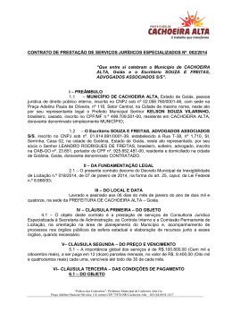 contrato de prestação de serviços jurídicos especializados nº 002