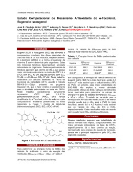 Estudo Computacional do Mecanismo Antioxidante do α