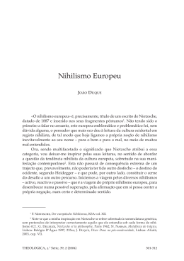 Nihilismo Europeu