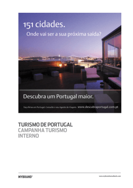 turismo de portugal campanha turismo interno