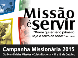 apresentação da Campanha Missionária