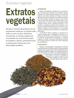 Extratos vegetais
