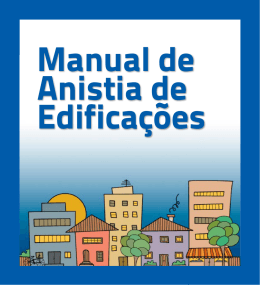 Manual de Anistia - Prefeitura de São Paulo