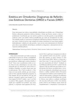 Estética em Ortodontia: Diagramas de Referências