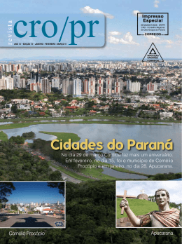 Revista #73 - Conselho Regional de Odontologia do Paraná